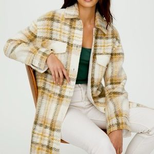 Aritzia Wilfred Free Ganna Shirt Jacket